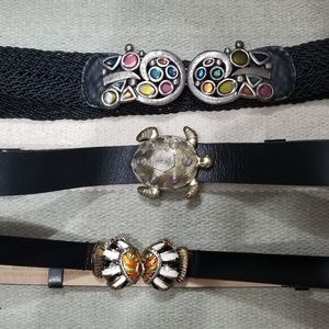 Bundle of 3 chicos belts